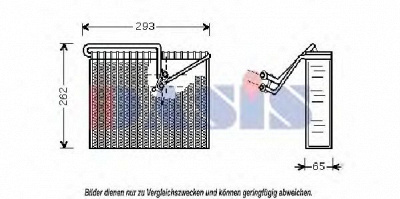 AKS DASIS 821160n -  Испаритель, кондиционер